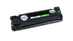 Toner zgodny z HP 83A CF283A 2,5k Black marki DDPrint v. Eco do HP LaserJet Pro M125a/M125nw/M127fn/M127fs/M127fw/M128fn/ M128fw/M201dw/M201n/M225dn/M225dw