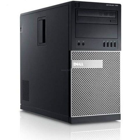 Komputer Poleasingowy Dell Optiplex 790 Tower Core i5 2400 (2-gen.) 3,1 GHz / 4 GB / 120 SSD / DVD / Win 10 Prof. (Update)