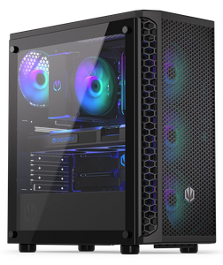 Nowy gamingowy Endorfy Signum 300 ARGB Tower AMD Ryzen 5 5600 3,5 GHz / 16 GB / 480 SSD / Win 11 + GeForce RTX 3060 [12 GB]