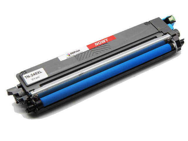 Toner Zamienny Brother TN-248XL C 2.3K cyan do DCP-L3550/L3520/L3560/MFC-L3740/L3760