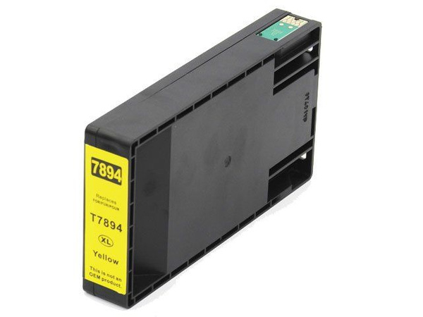 Zamiennik Epson T7894 49ml Yellow tusz marki DDPrint do Epson WF5110 WF5190 WF5620 WF5690