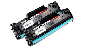 Zestaw 2x toner zgodnych z CF244A 44A Czarny 1K marki DDPrint nowy do HP LaserJet Pro M14 M15 M15a M15w M17 M17a M17w MFP M28a M28w / M14-M17 / M28-M31