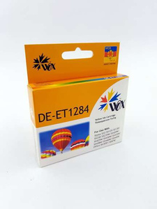 Zgodny z EPSON T1284 C13T12844010 16ml Yellow tusz marki WOX do BX305 S22 SX125 SX130 SX230 SX235 SX420