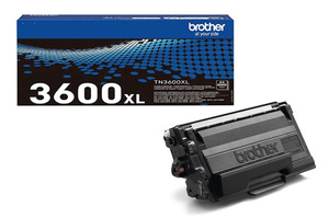 Toner Oryginalny Brother TN3600XL TN-3600XL 6k Black do L5510 L5210 L5215 L6210 L6410 L6415 L5710 L6710 L6910 L6915