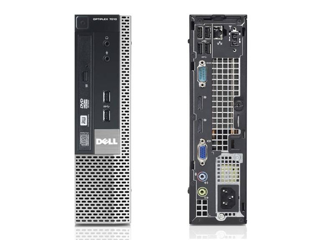 Komputer Poleasingowy Dell OptiPlex 7010 USFF Core i3 3220 (3-gen.) 3,3 GHz / 4 GB / 240 SSD / Win 10