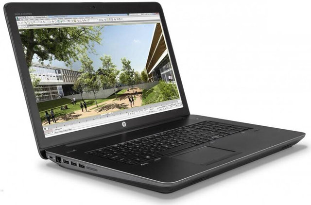 Poleasingowy Laptop HP ZBook 17 G4 Core i7 7820HQ (7-gen.) 2,9 GHz / 32 GB / 240 SSD / 17,3'' FullHD / Win 10 Prof. (Update) + Quadro P3000