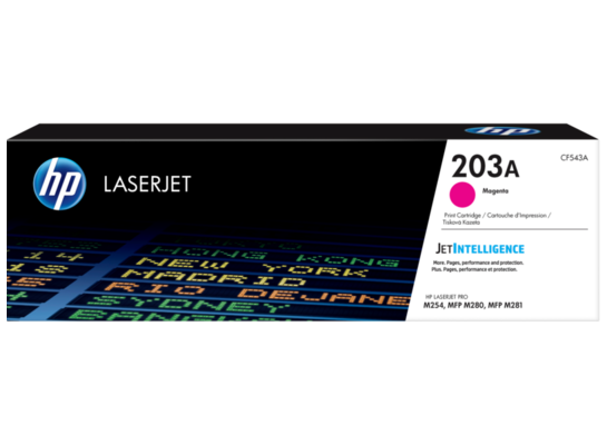 Oryginalny Toner HP 203A CF543A do HP 1.3k Magenta