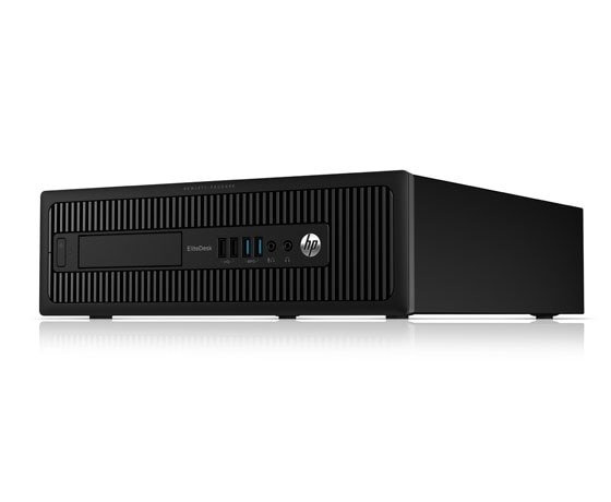 HP EliteDesk 800 G1 SFF Core i5 4570 (4-gen.) 3,2 GHz / 8 GB / 120 SSD / Win10 Prof. Refurb + klawiatura + mysz