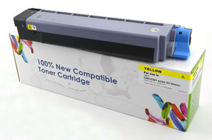 Zgodny z Oki 44643001 7,3k Yellow toner marki Cartridge Web do C801 C821