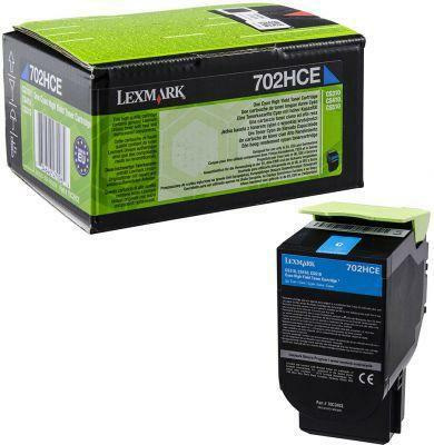 Lexmark Toner 702CM 70C2HCE Cyan 3K