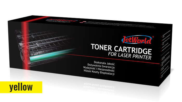 Zamiennik Brother TN-325Y 3.5k Yellow toner marki JetWorld do HL-4150 HL-4140 DCP-9055