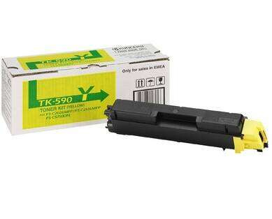 Oryginalny Toner TK-590Y do Kyocera 5k Yellow