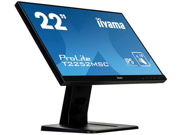 Nowy Monitor Iiyama Prolite T2252MSC-B2 z głośnikami, dotyk