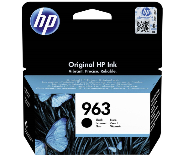 Oryginalny Tusz HP 963 do HP 1k Black 