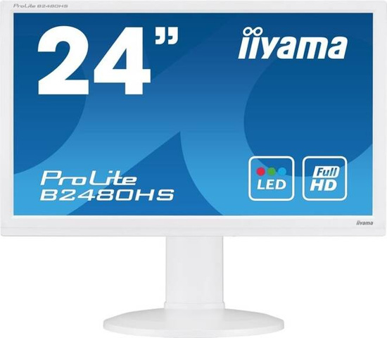 Monitor Poleasingowy Iiyama ProLite B2480HS-W1 z głośnikami / Klasa A-