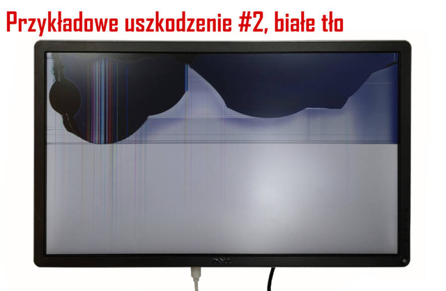 Monitor Poleasingowy Dell InfinityEdge U2417H / Klasa C (uszkodzony)