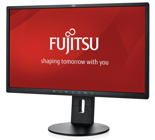 Fujitsu B24-8 TS Pro z głośnikami, czarny