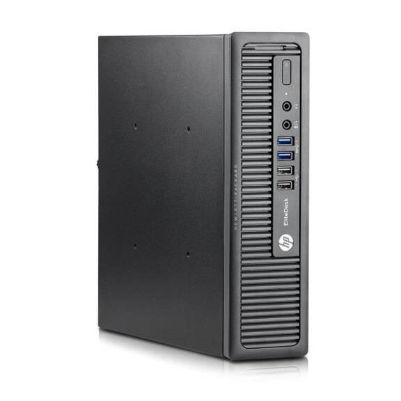 Poleasingowy Komputer HP EliteDesk 800 G1 USDT Core i5 4460s (4-gen.) 2,9 GHz / 16 GB / 480 SSD / Win 10 Pro