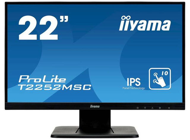 Nowy Monitor Iiyama Prolite T2252MSC-B2 z głośnikami, dotyk