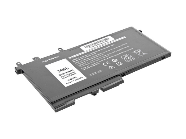 Bateria Movano do Dell Latitude E5280, E5480, E5580 11.4V 3000mAh