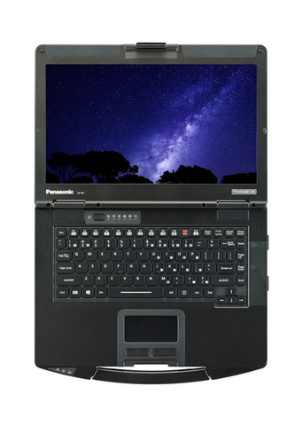 Poleasingowy Laptop Panasonic ToughBook CF-54-1 Core i5 5300U (5-gen.) 2,3 GHz / 8 GB / 960 SSD / 14" / Win 10 Prof. (Update) / (defekt)