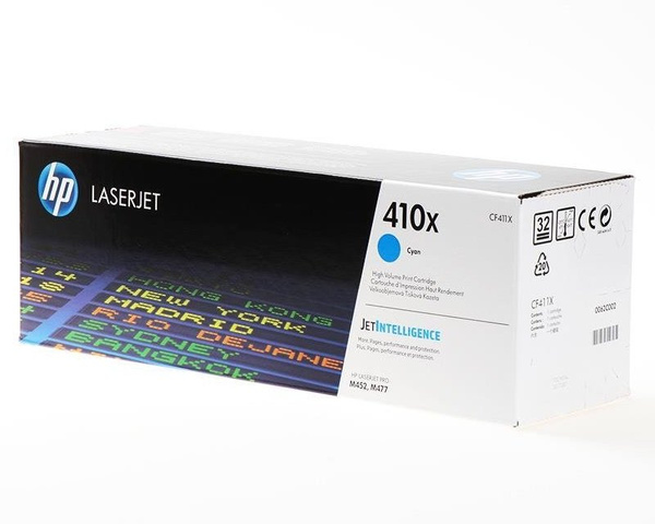 Oryginalny Toner HP 410X CF411X do HP Color 5k Cyan 