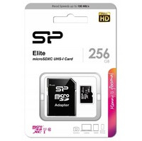 Karta pamięci SiliconPower microSDXC Elite 256 GB + adapter