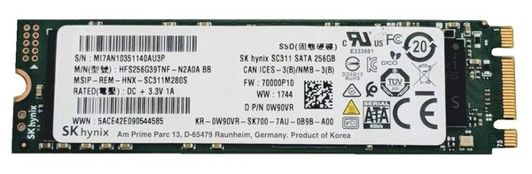 Dysk SSD SATA / SK Hynix SC311 / 256 GB / M.2