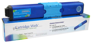 Zamiennik Oki 44469724 5k Cyan toner marki Cartridge Web do C310 C330 C510 C511 C530 C531 MC351 MC561 MC562 MC562