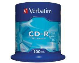 Verbatim CD-R 52x 700MB 100p cake box