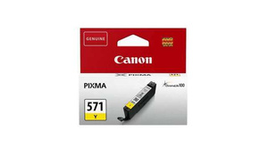 Oryginalny Tusz CLI-571Y do Canon 7 ml Yellow do Canon Pixma MG5750/MG5753 MG6850/MG7750 MG7752/TS5050 TS5051/TS5055 TS6050/TS6051 TS6052/TS8050