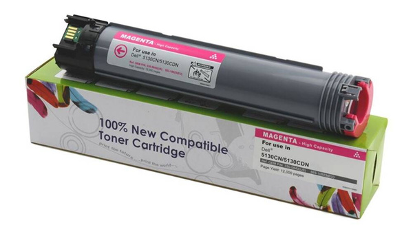 Zamiennik Dell 593-10923 12k Magenta toner marki Cartridge Web do Dell 5130cdn