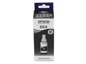 Oryginalny Tusz Epson T6641 do Epson EcoTank 70 ml Black