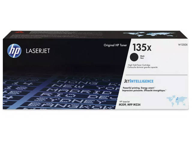 HP Toner nr 135X W1350X Black 2,4K Black