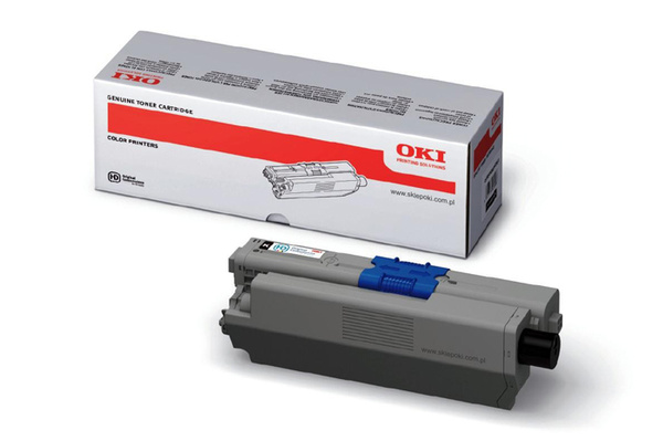 Oryginalny Toner Black OKI C310, C330, C331, C510, C511, C530, C531, MC351, MC352, MC361, MC362, MC561, MC562 (44469803)