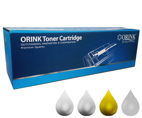 Zamiennik OKI 44973533 1.5k Yellow toner marki Orink do OKI C301 C321 MC342 MC332