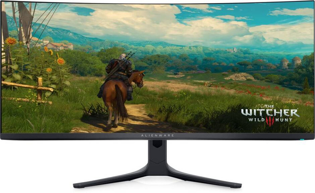 Powystawowy gamingowy Monitor Dell Alienware AW3423, zakrzywiony (165Hz, 1ms)