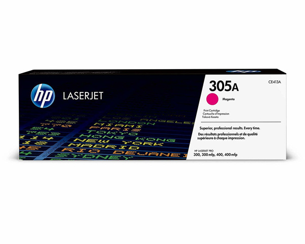 Oryginalny Toner HP 305A CE413A do HP 2.6k Magenta