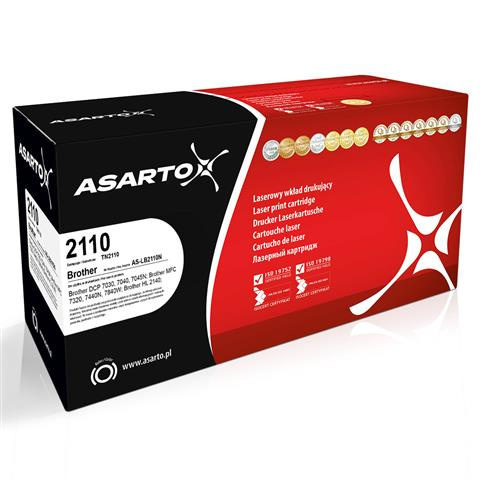 Zgodny Toner Asarto AS-LB2110N zamiennik Brother 2110 | TN2110 | 1,5k | black