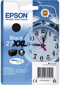 Oryginalny Tusz 27XXL T2791 XXL do Epson 34.1 ml Black