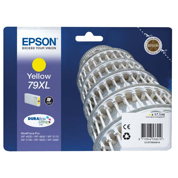 Oryginalny Tusz 79XL T7904 XL do Epson 17.1 ml Yellow