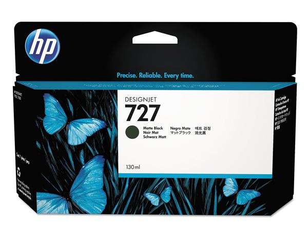 HP Tusz nr 727 B3P22A MatteBlack 130ml