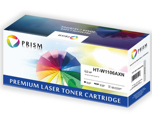 Zgodny Toner 106A W1106A XL 2K czarny marki Prism do HP Laser 107a/107r/107w/135a/135r/135w MFP/137fnw/138fnw/138fw/138p/138pn/138pnw/HP Laser 103 107 108