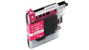 Tusz zgodny z Brother LC985 25ml Magenta marki DDPrint do DCP-J125 DCP-J315W DCP-J140W DCP-J515W