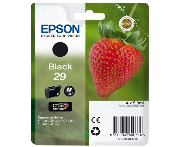 Oryginalny Tusz T2981 do Epson 5.3 ml Black 