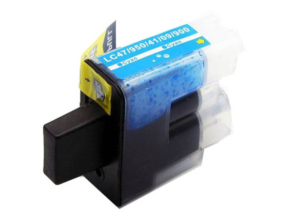 Zamiennik Brother LC09 LC41 LC47 LC900 LC950C 20ml Cyan tusz marki DDPrint do DCP-110 DCP-115C MFC620