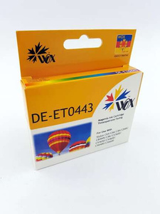 Tusz zgodny z EPSON T0443 C13T04434010 19ml Magenta marki WOX do Epson C64 C84 C86 CX3600 CX3650 CX6400 CX6600