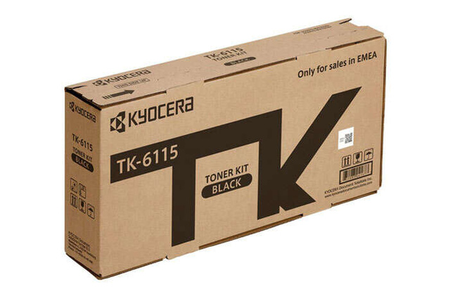 Oryginalny Toner Czarny Kyocera M4125i, M4132i (TK6115, TK-6115, 1T02P10NL0)