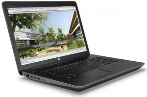 Poleasingowy Laptop HP ZBook 17 G4 Core i7 7820HQ (7-gen.) 2,9 GHz / 32 GB / 240 SSD / 17,3'' FullHD / Win 10 Prof. (Update) + Quadro P3000