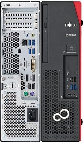 Fujitsu Esprimo D738 SFF Core i5 9500 (9-gen.) 3,0 GHz / 32 GB / 2 TB SSD / Win 11 Pro